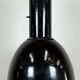 Rusty Industrial Bauhaus Black Enamel Pendant Lamp, 1930s