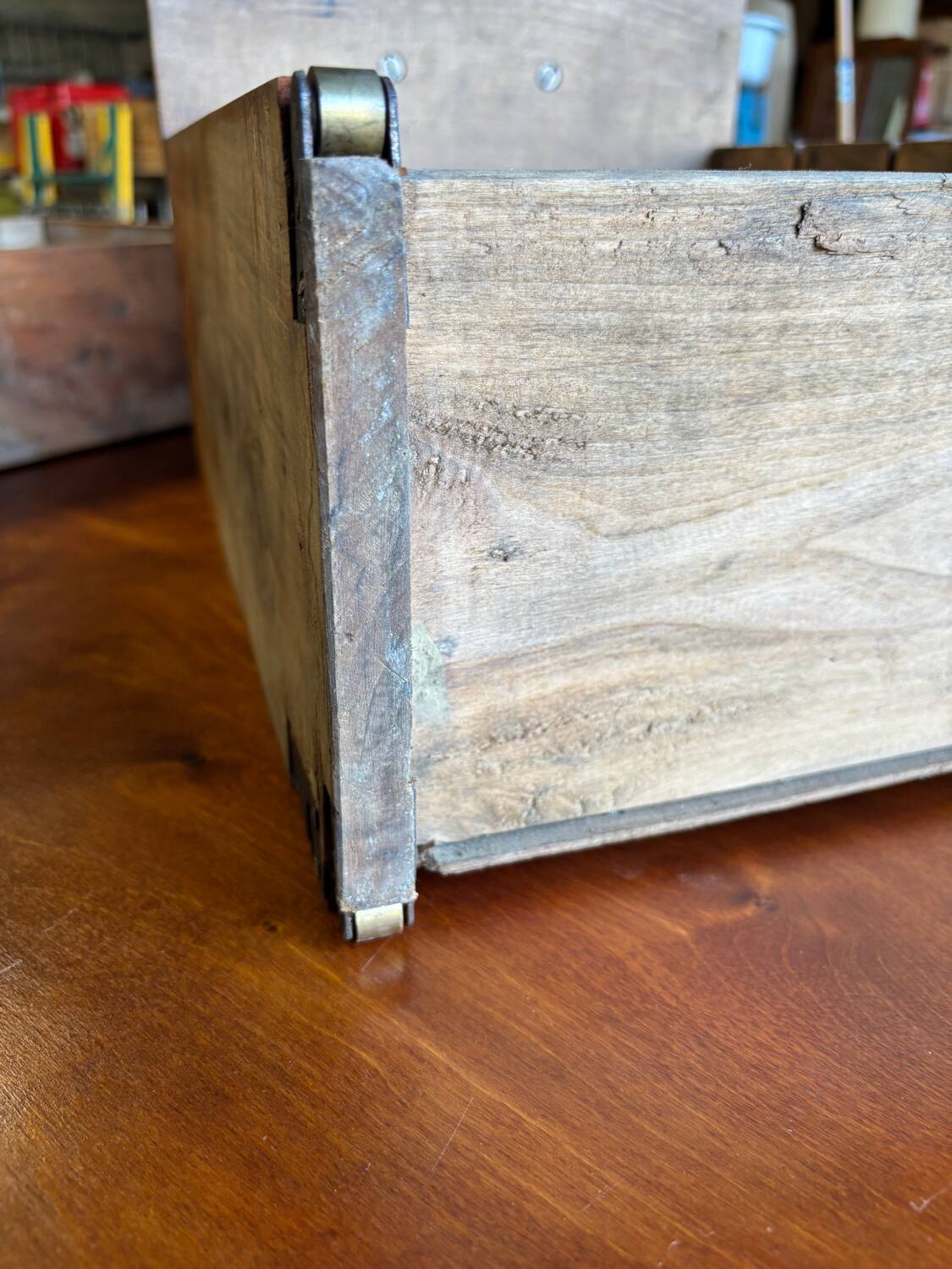 Vintage double-sided minister's desk