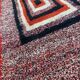 Handmade French Cogolin art deco rug 120x220 cm