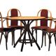 Dining Set, TON, 1960s–1970s