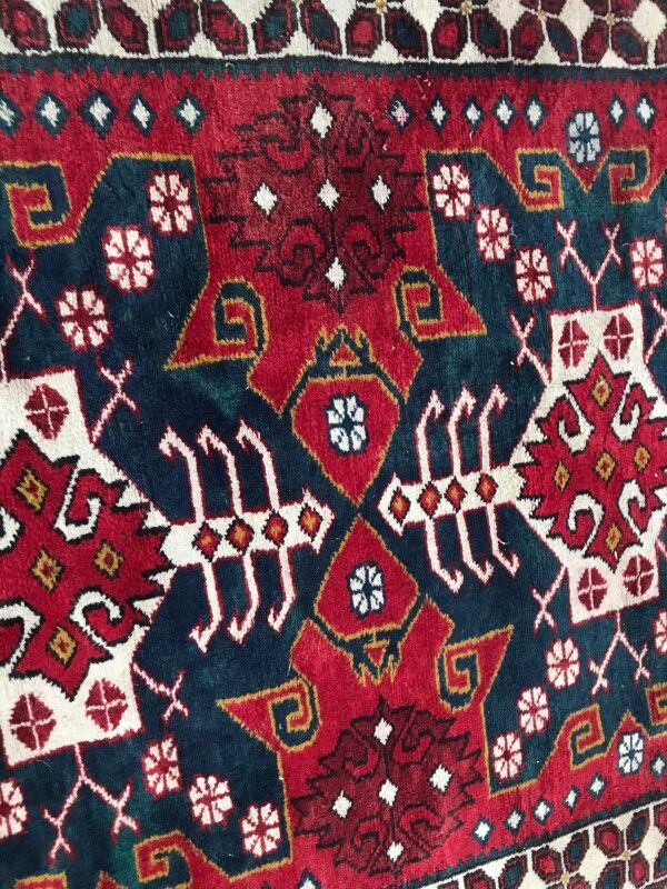 Carpet Turkish Anatolian Konya done hand 106 X 192 CM
