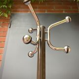 Coat rack on vintage stand