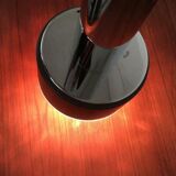 Suspended glass and chrome chandelier model P105 from the 1960s in German Space Age style by Staff, set of 2.