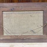 Marine, Oil on canvas signed Victorès