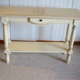 Elegant and classic console – cream color – 1 drawer