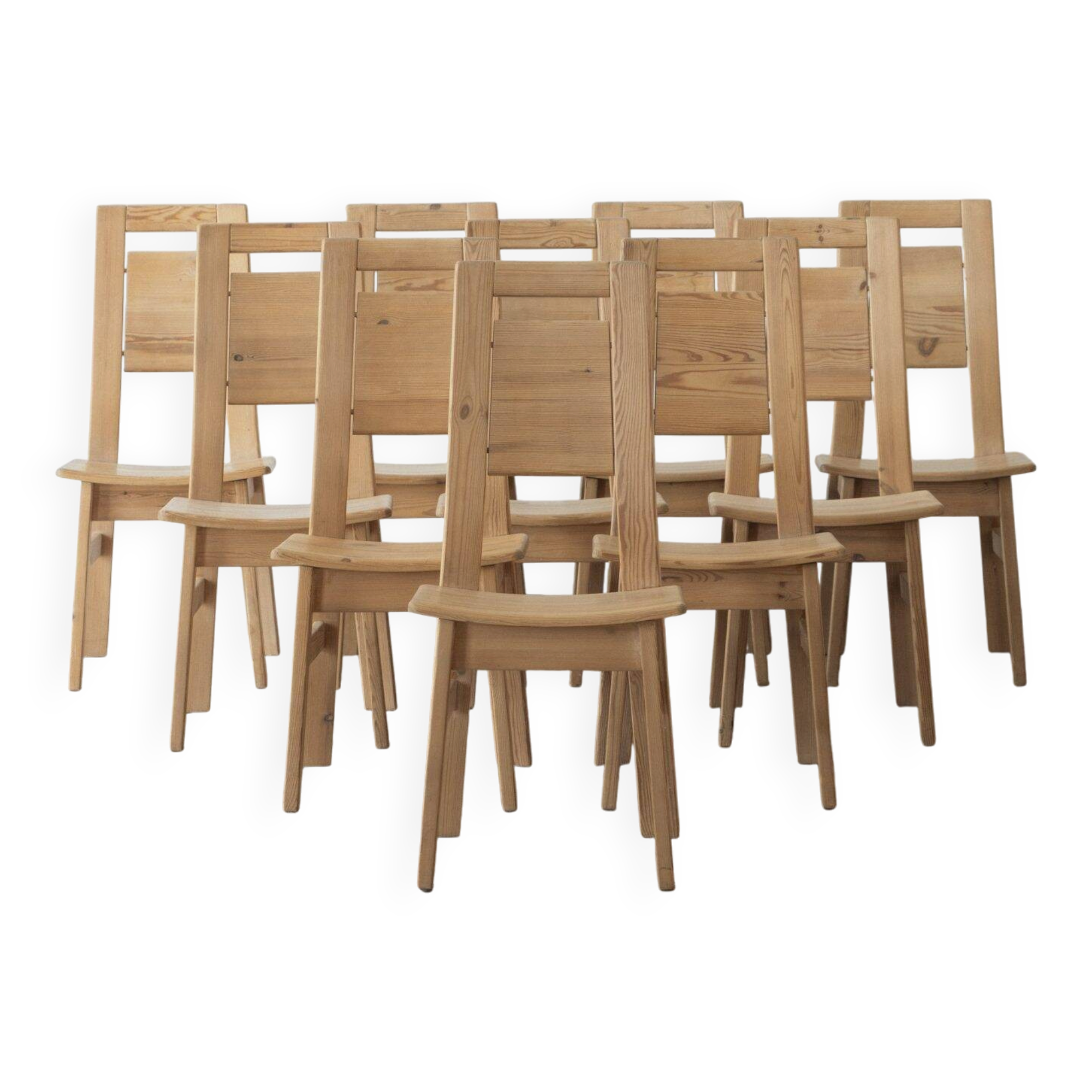 Ilmari Tapiovaara, dining chair (set of ten)