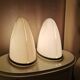 Ensemble de 2 lampes de table design, Bruno Gecchelin pour iguzzini  Lampe Lalea 1977