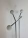 Vintage chromium and Carrara marble coat hanger Italy 1970s