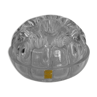 Vase pique fleurs verre reims made in France