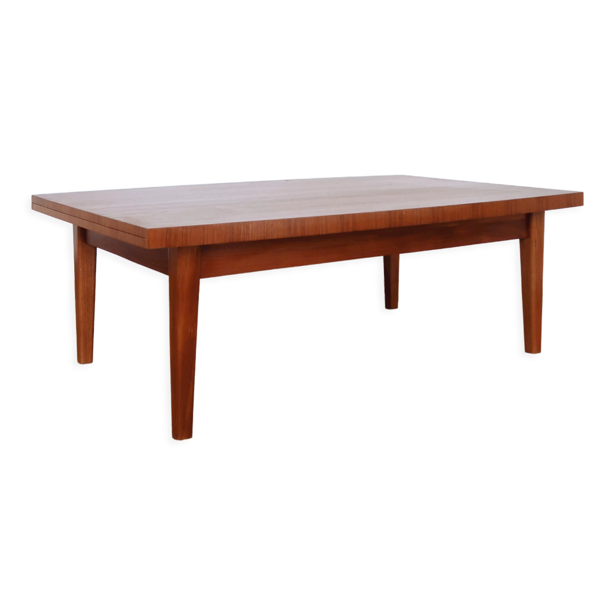 Large Scandinavian extendable coffee table