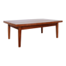 Large Scandinavian extendable coffee table
