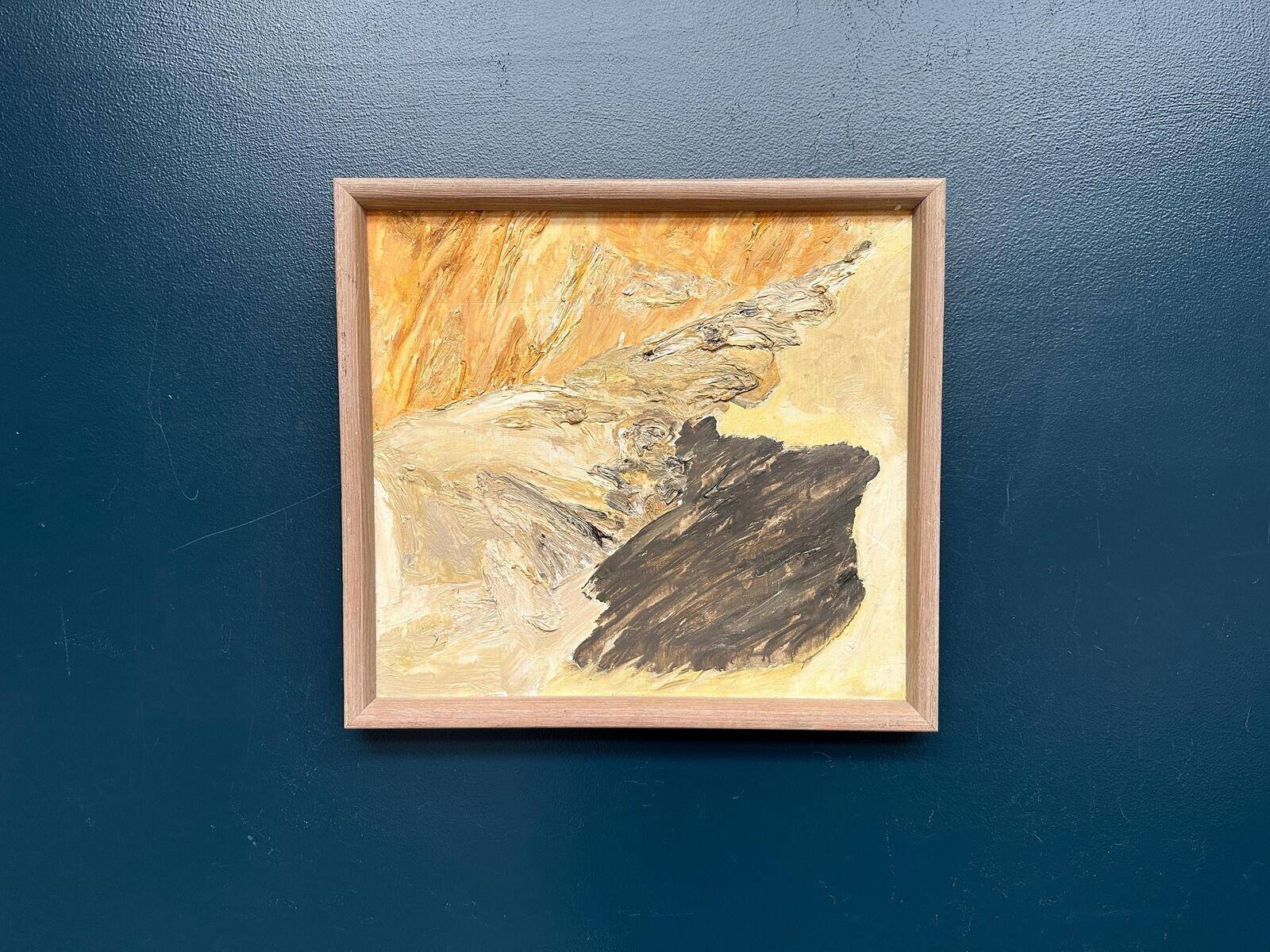 Original Oil On Canvas "Transformation" By Lars Börjesson (Göteborg)