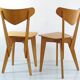 Hein Stolle chairs vintage plywood 1940s
