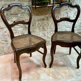 Paire chaises Louis Philippe