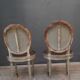Pair of chair Louis XVI