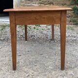 Oak table with a drawer early 20th