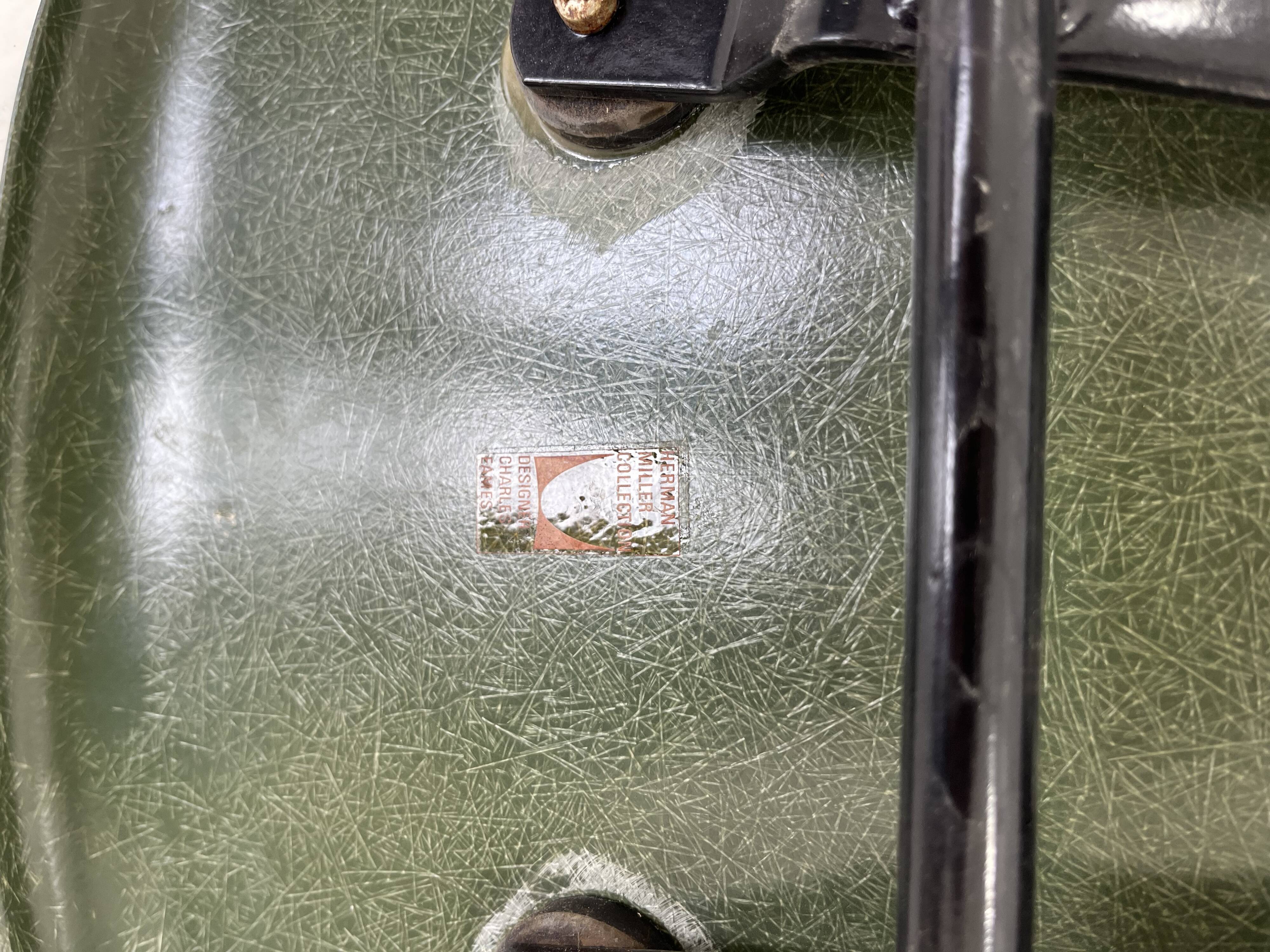 Fiberglass DSS Stacking Chairs by Ray & Charles Eames for Herman Miller, 19