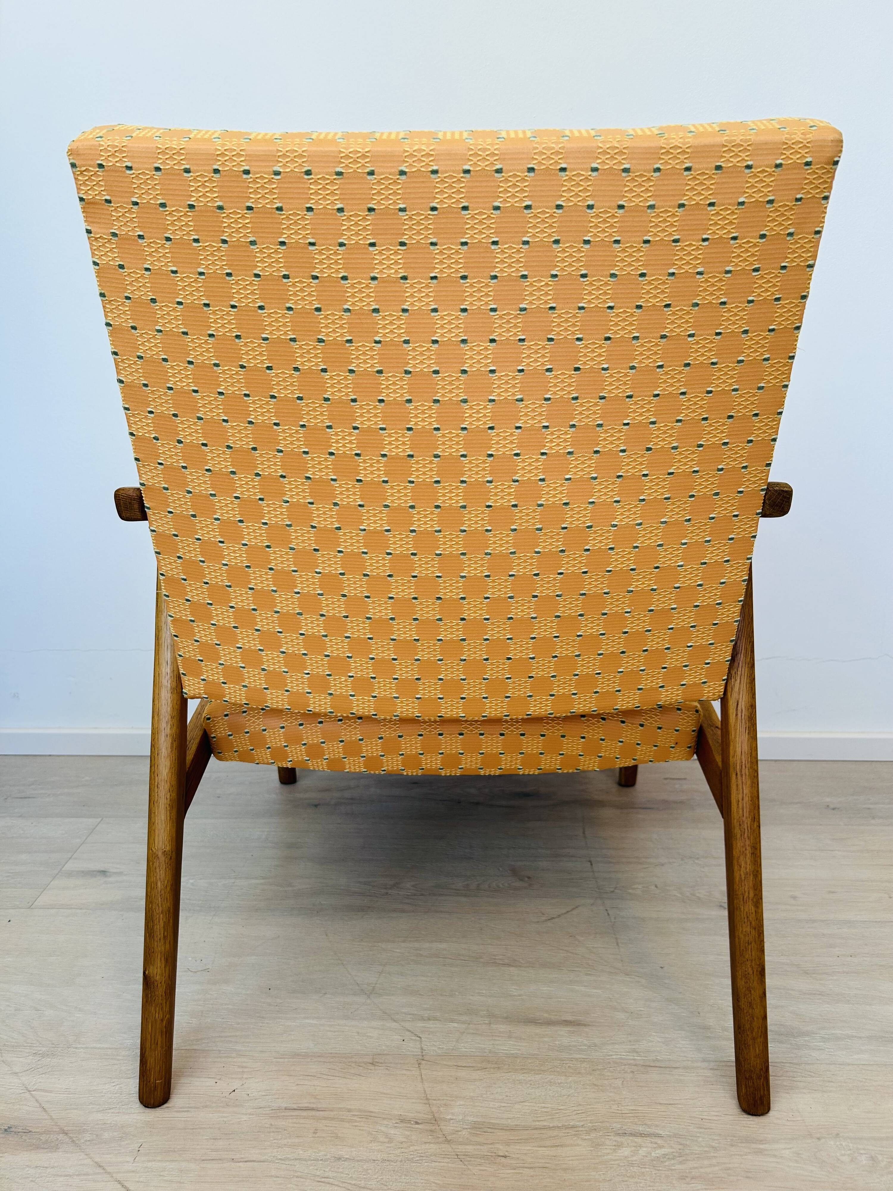 Fully Restored Vintage Armchair from Czechoslovakia 1960’s