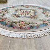 Vintage Chinese carpet round diam 180cm