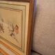 Lot 2 watercolors ancient birds