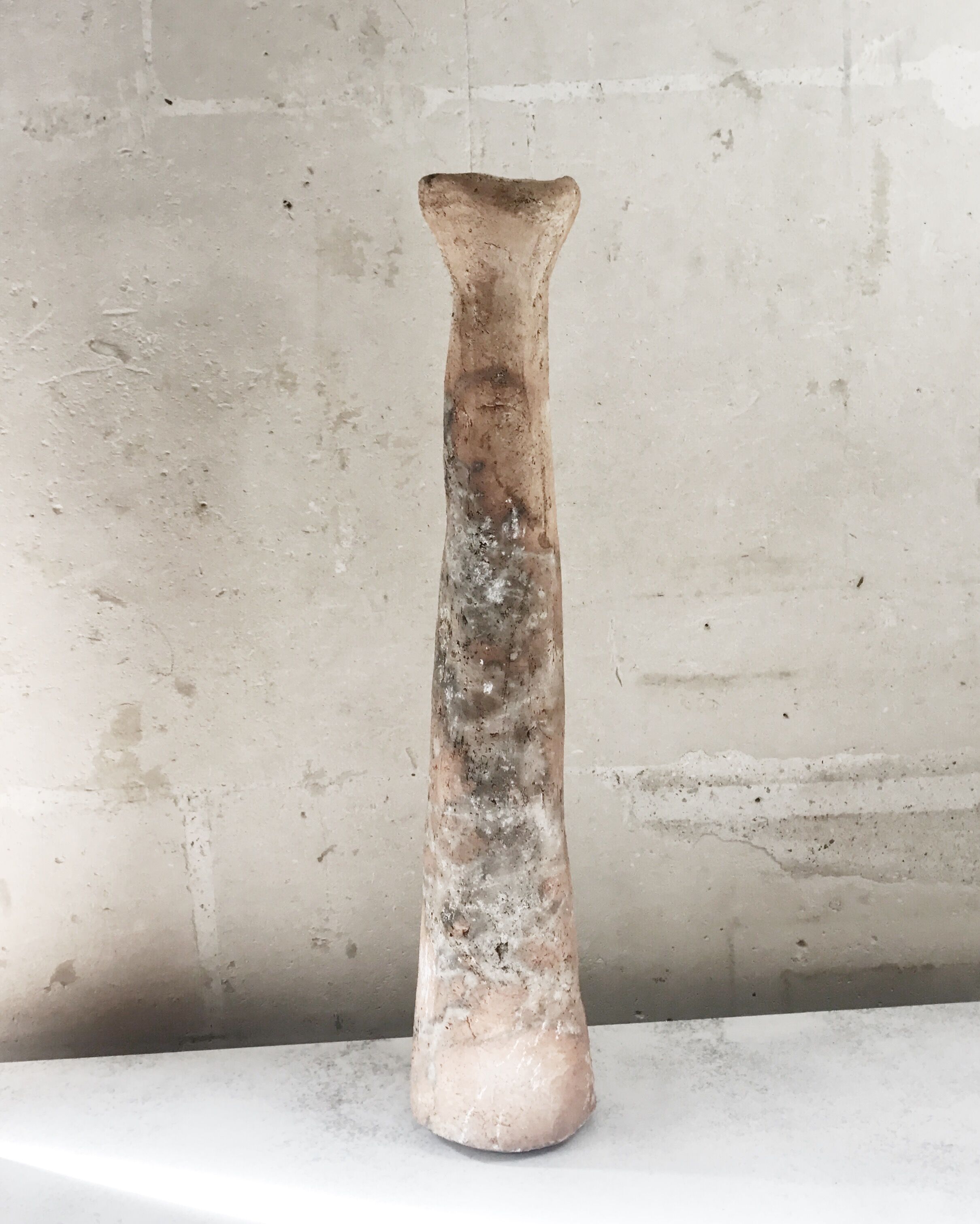 2  vases sculptural wabi by stenert