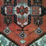 Handmade persian carpet n.90 hamedan 130x80cm