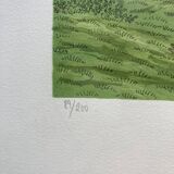 Lithograph signed Vincent Haddehey, numbered 89/200
