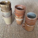 Set of coffee cups