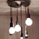 Space age waterfall pendant light