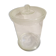 Confectioner jar made of antique glass