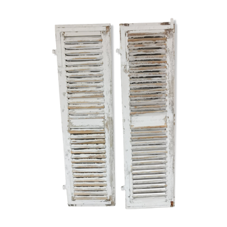 Pair of vintage shutters