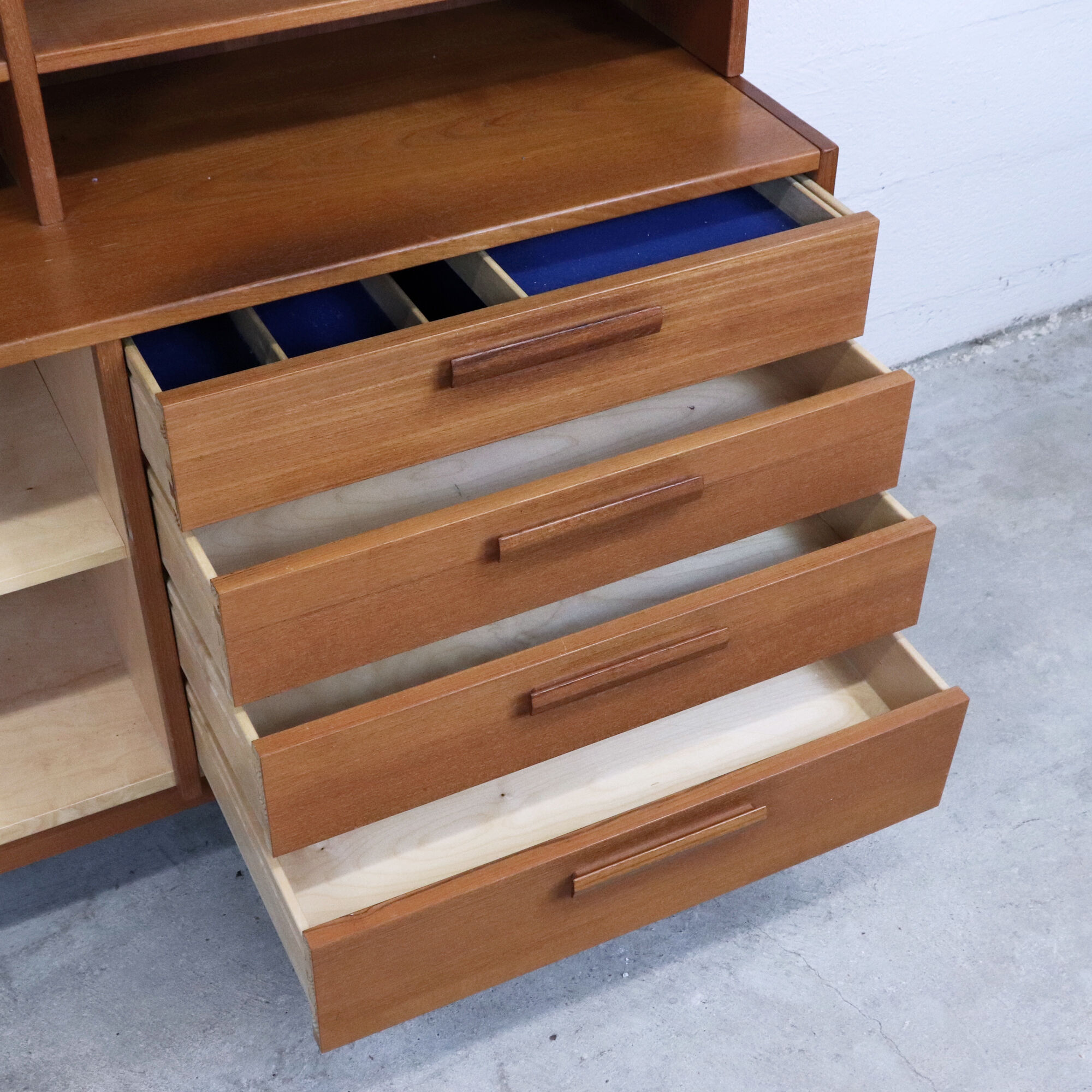 Bookcase in teak, 1960