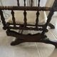 English rocking chair turned wood
