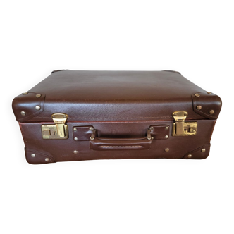 Antique cardboard suitcase