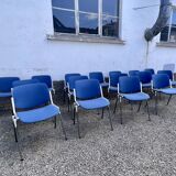 Série de 40 chaises de G. Piretti pour Castelli Anonima Castelli, Italie, années 1970