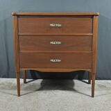 Small mahogany veneer chest of drawers, Art Deco – 1940