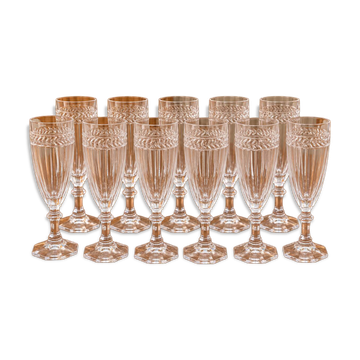 11 flûtes à champagne Villeroy & Boch Miss Desiree