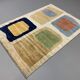 Afghan Chobi Art Deco Rug 190x130 cm Blue, Beige, Gold, Medium
