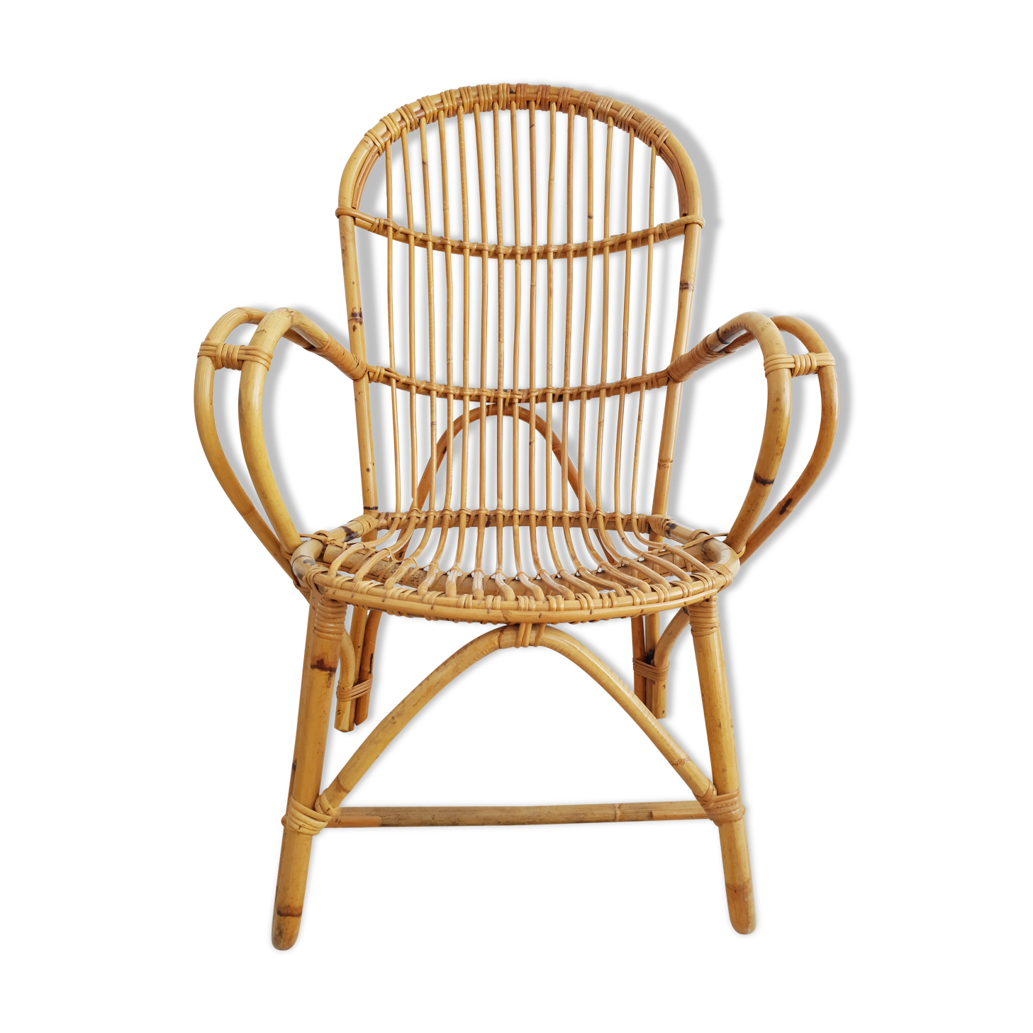Vintage rattan chair