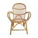Fauteuil en rotin vintage