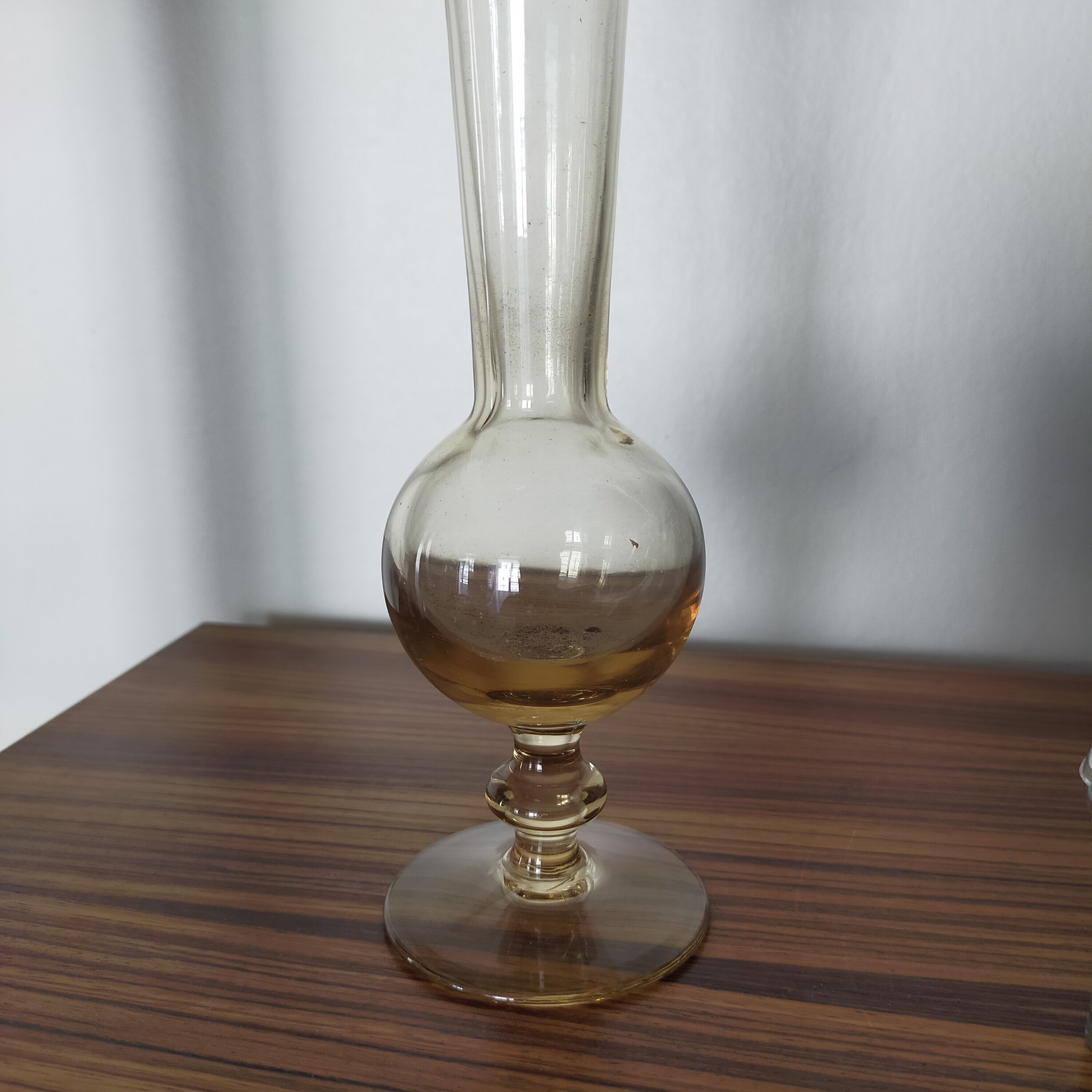 Seventies crystal vase