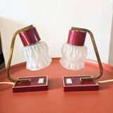Pair of 50s designer lamps