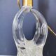 Paire de pieds de lampe verre de Murano