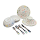 Dior“My First Dinner ”Set – Multicolor Toile de Jouy Innocence