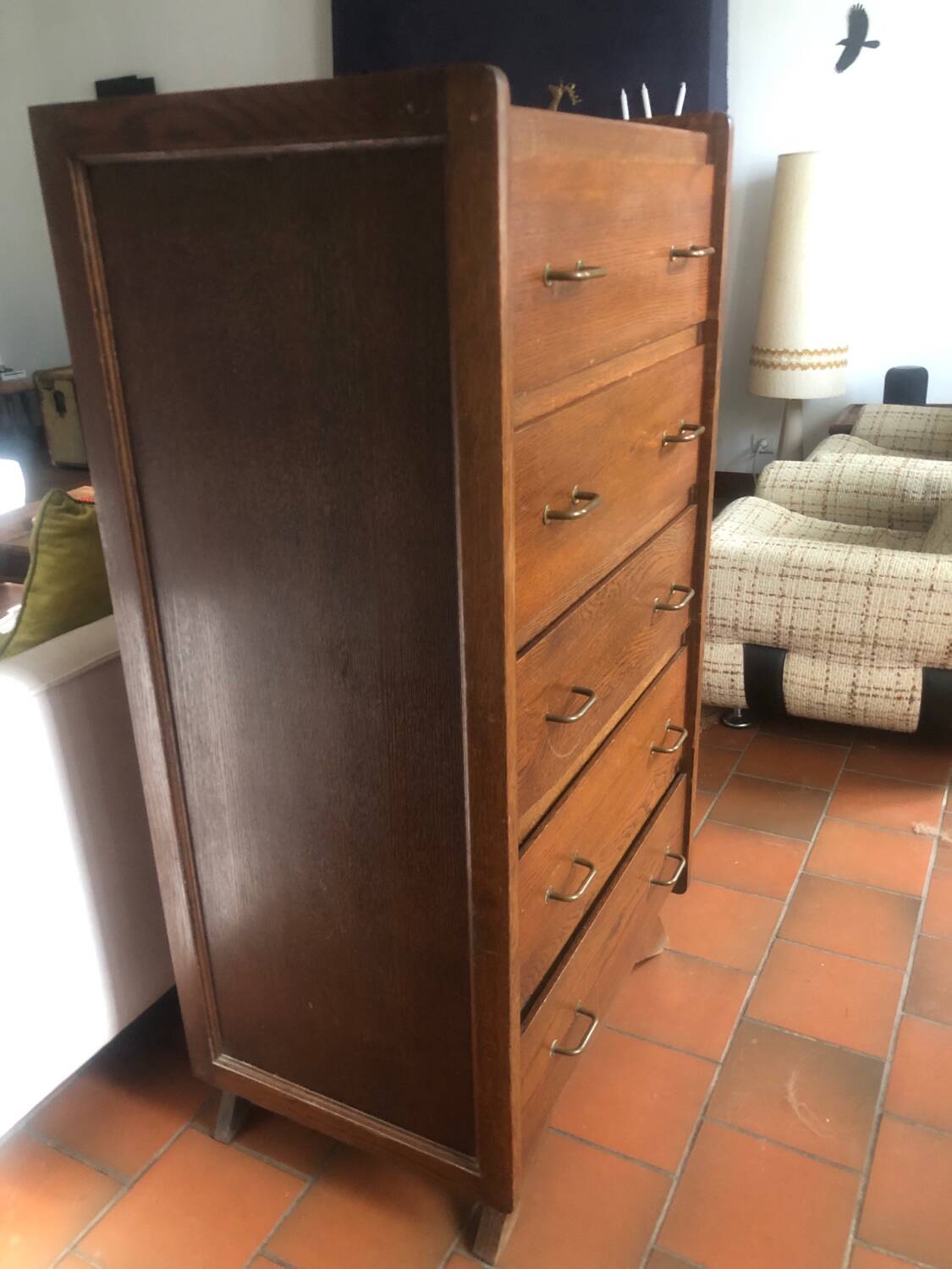 Vintage Scandinavian chest of drawers