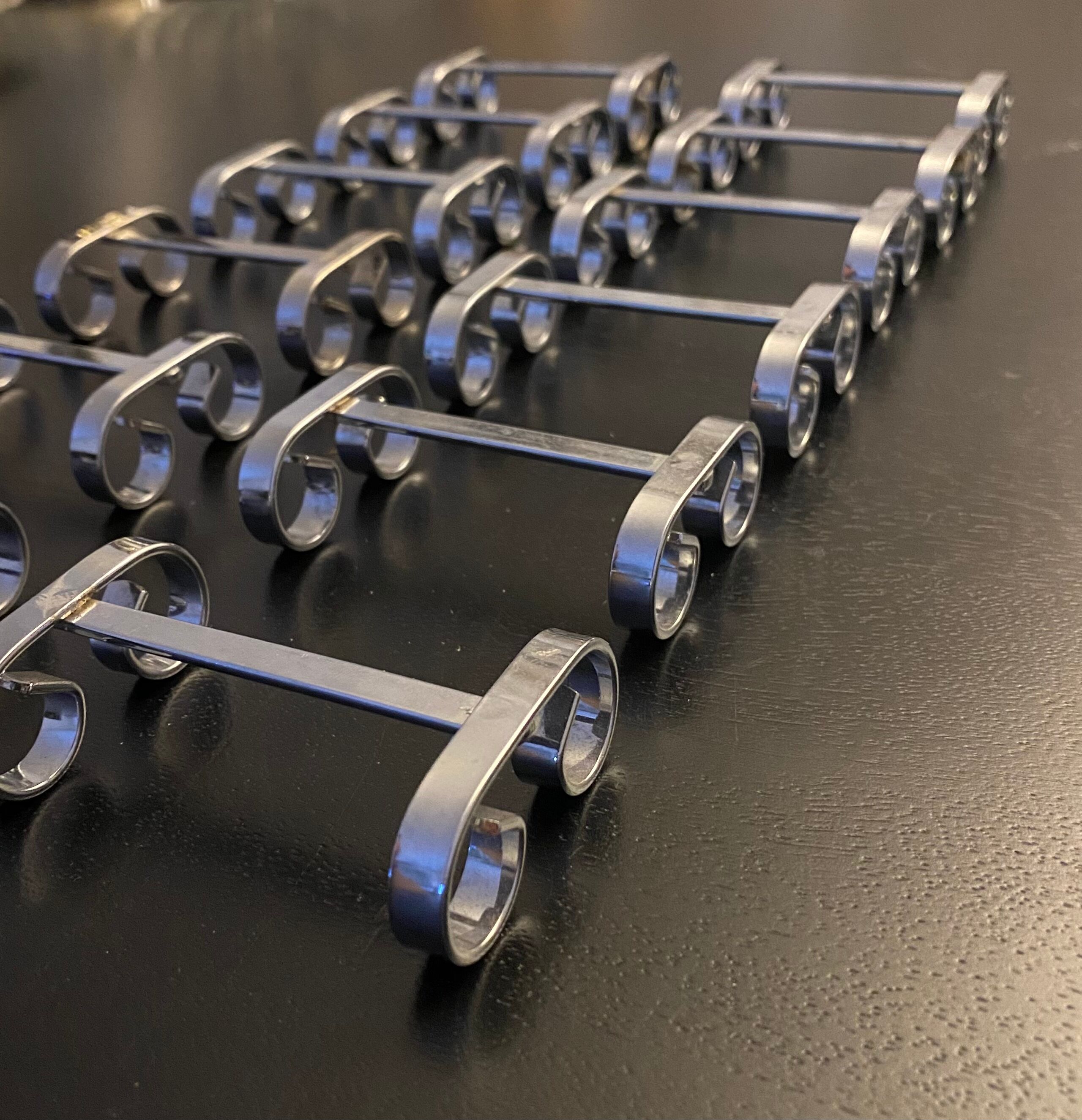 12 Metal knife holders design 60.70s