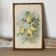 Framed zoological engraving of canary birds.
