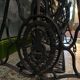 Superb old Singer sewing machine with its table