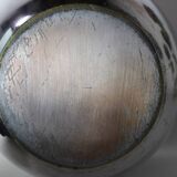 Vintage silver metal tomato ice bucket Italy 1960