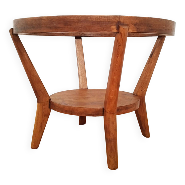 Table basse attribuée à K. Kozelka pour Interier Praha, Ancienne Tchécoslovaquie, années 1930